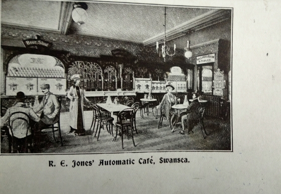 RE Jones Automatic Cafe, Swansea